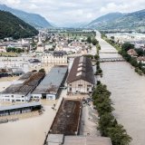 Les verts valaisans réagissent aux inondations de ces dernières semaines.
